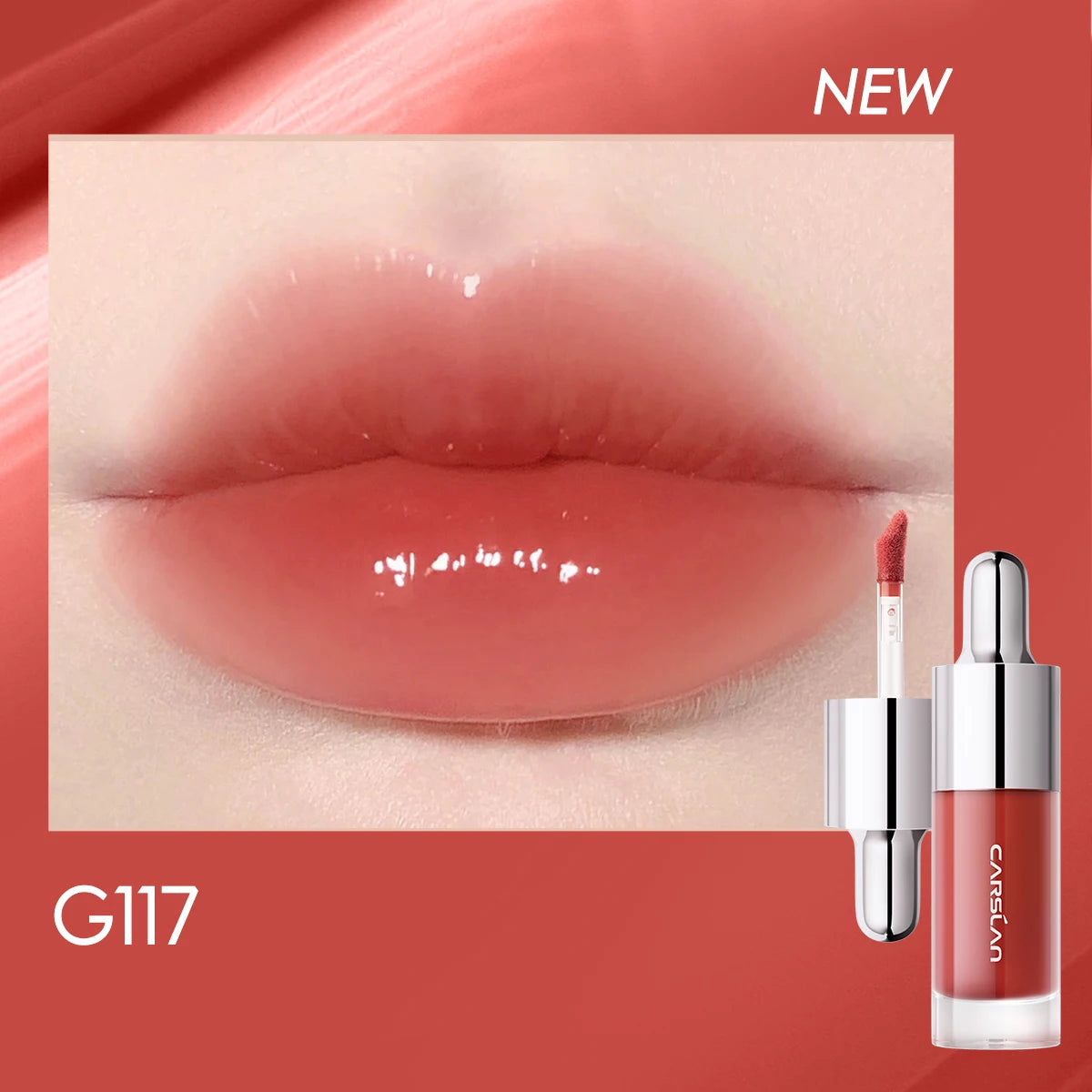 CARSLAN Lip Glow – Hydrating Plumping Lip Gloss Tint with Lip-Moisturizing Care - Lylamor.com