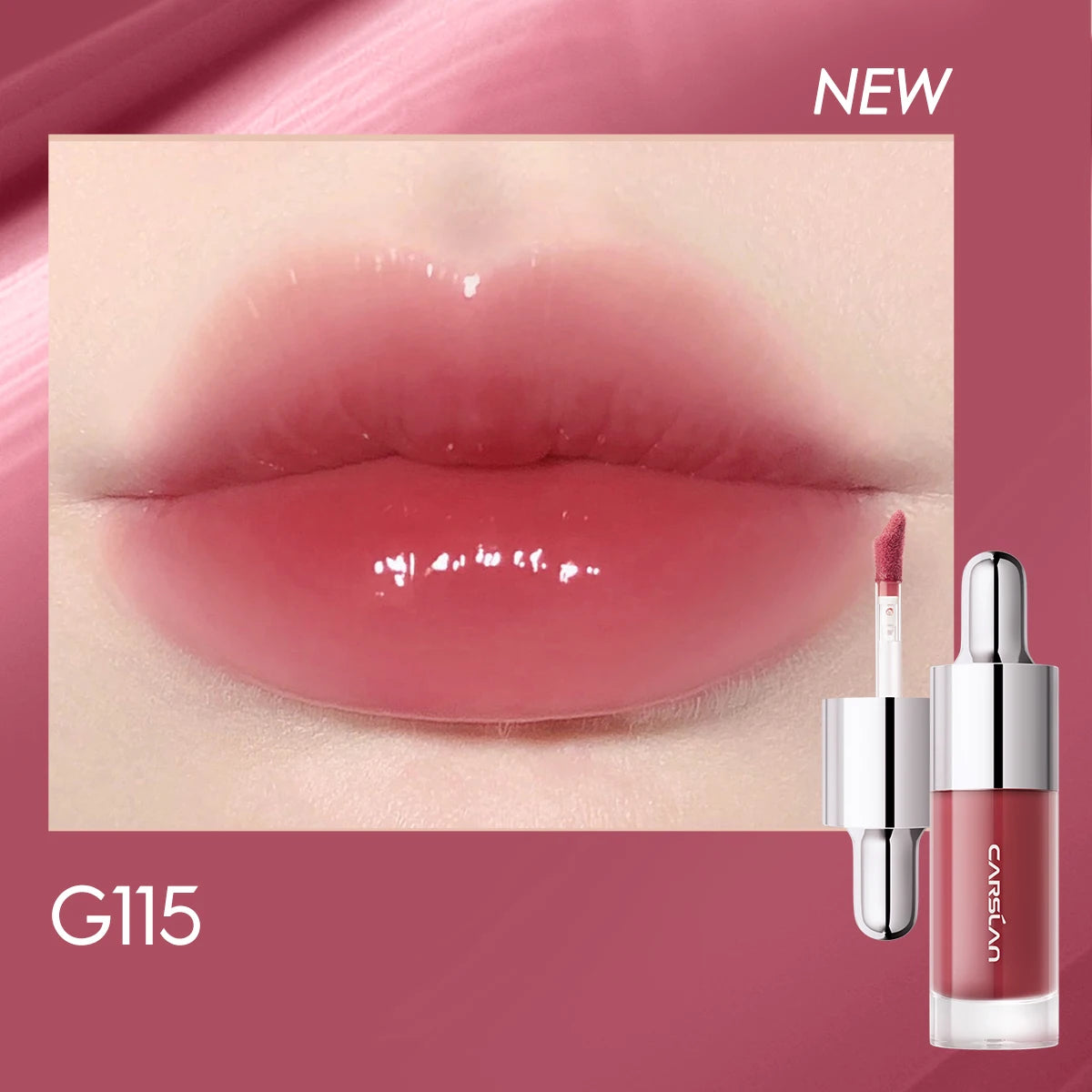 CARSLAN Lip Glow – Hydrating Plumping Lip Gloss Tint with Lip-Moisturizing Care - Lylamor.com