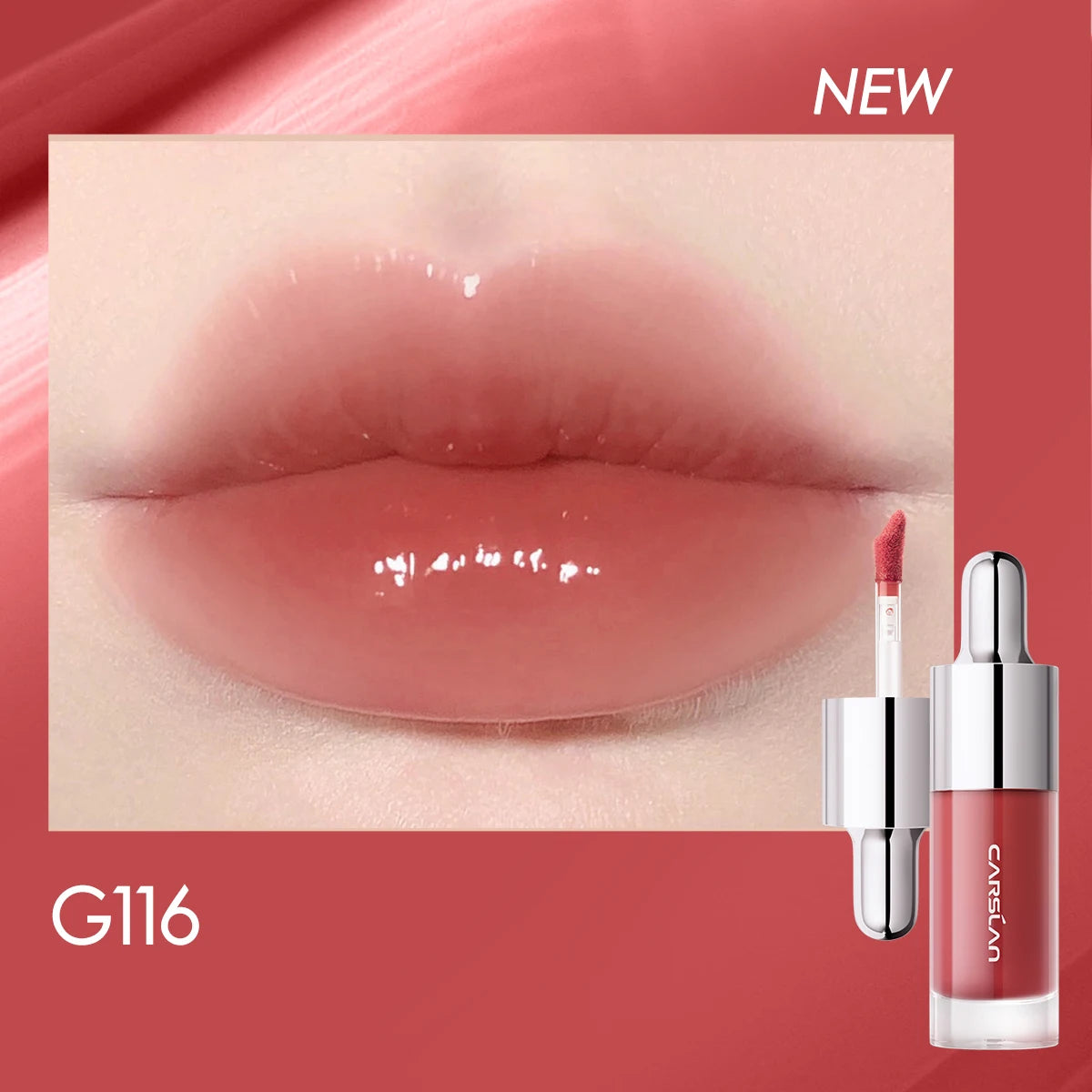 CARSLAN Lip Glow – Hydrating Plumping Lip Gloss Tint with Lip-Moisturizing Care - Lylamor.com