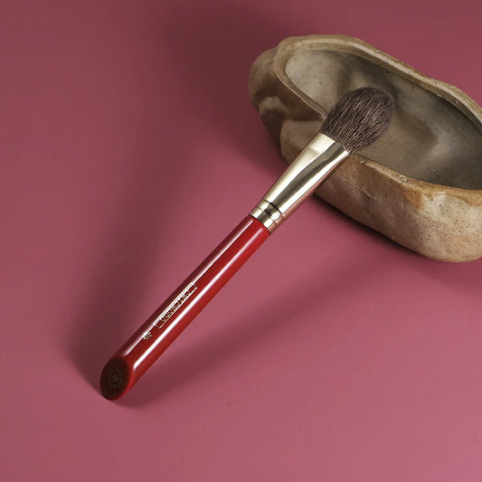 CHICHODO Red Rose Series Sculpting Brush – Premium Squirrel Hair Bronzer & Brush - Lylamor.com