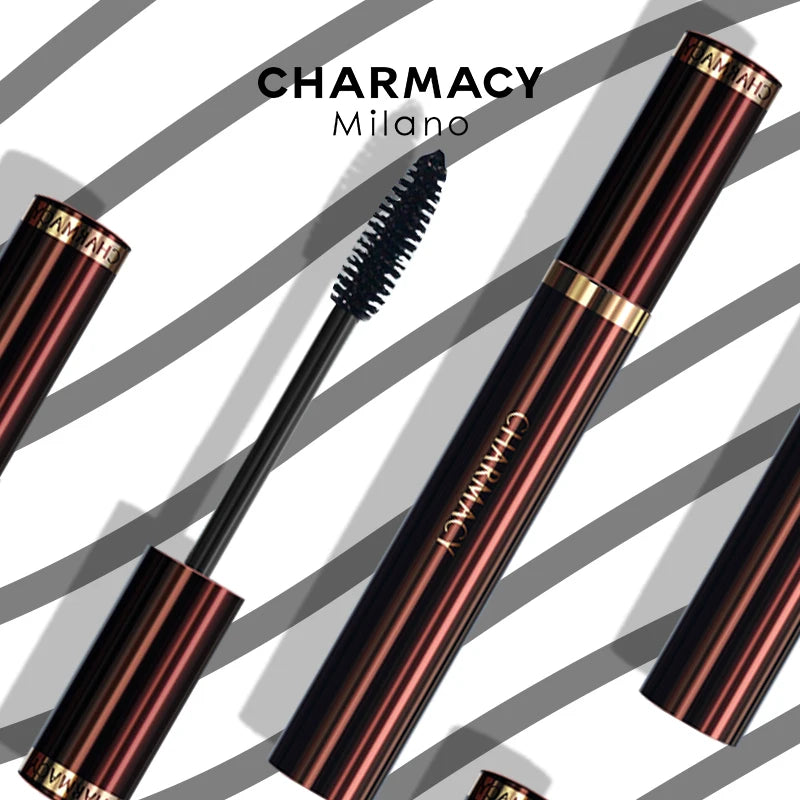 CHARMACY 3D Waterproof Mascara | Quick Dry, Lengthening & Curling