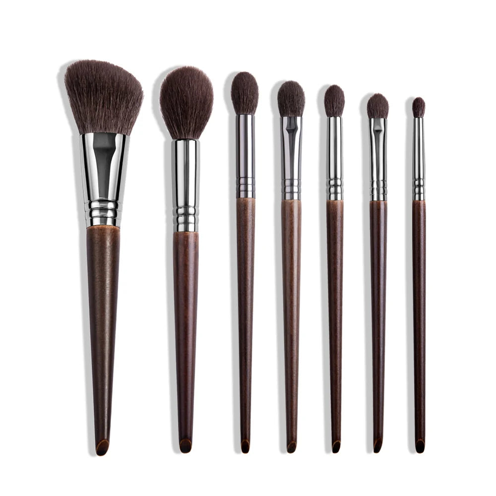 Ensemble de pinceaux de maquillage en poils de chèvre naturels OVW, kit professionnel, pinceaux de maquillage, estompeurs, estompeurs, estompeurs