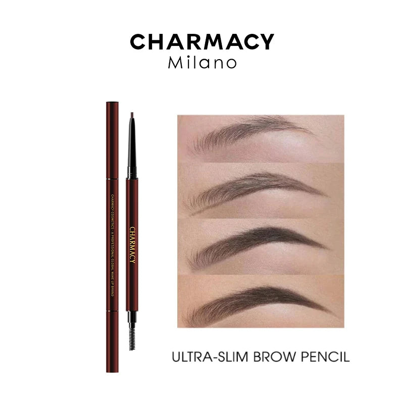 CHARMACY 6-Color Eyebrow Pencil | Long-Lasting Waterproof Brow Definer