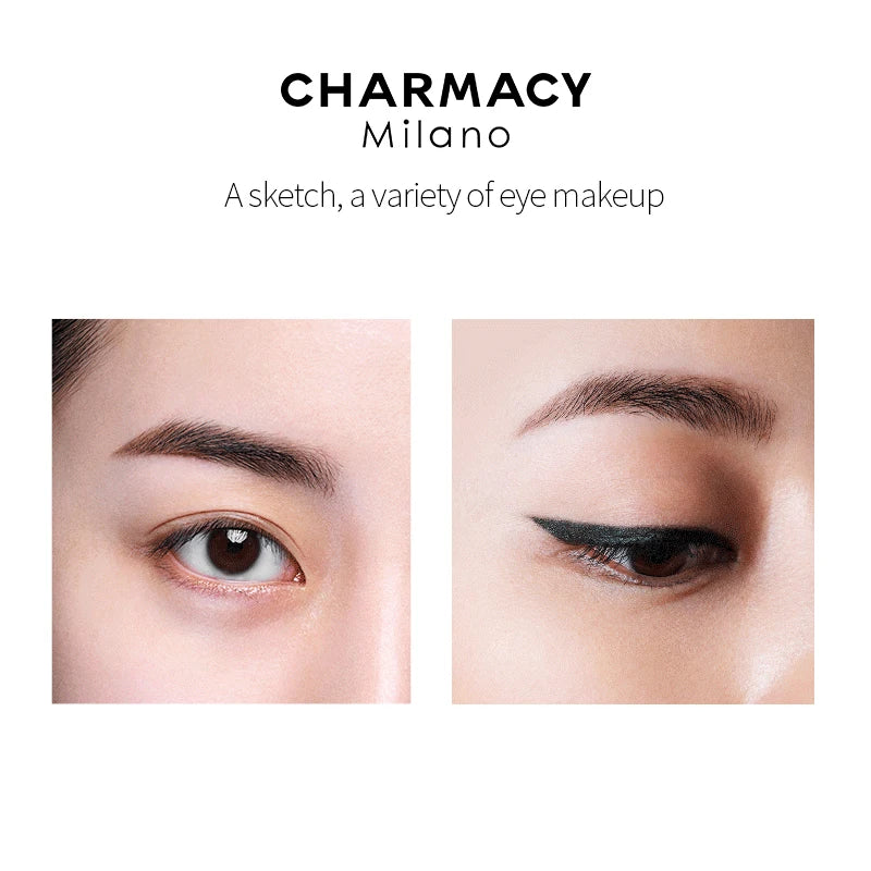 CHARMACY 6-Color Eyebrow Pencil | Long-Lasting Waterproof Brow Definer