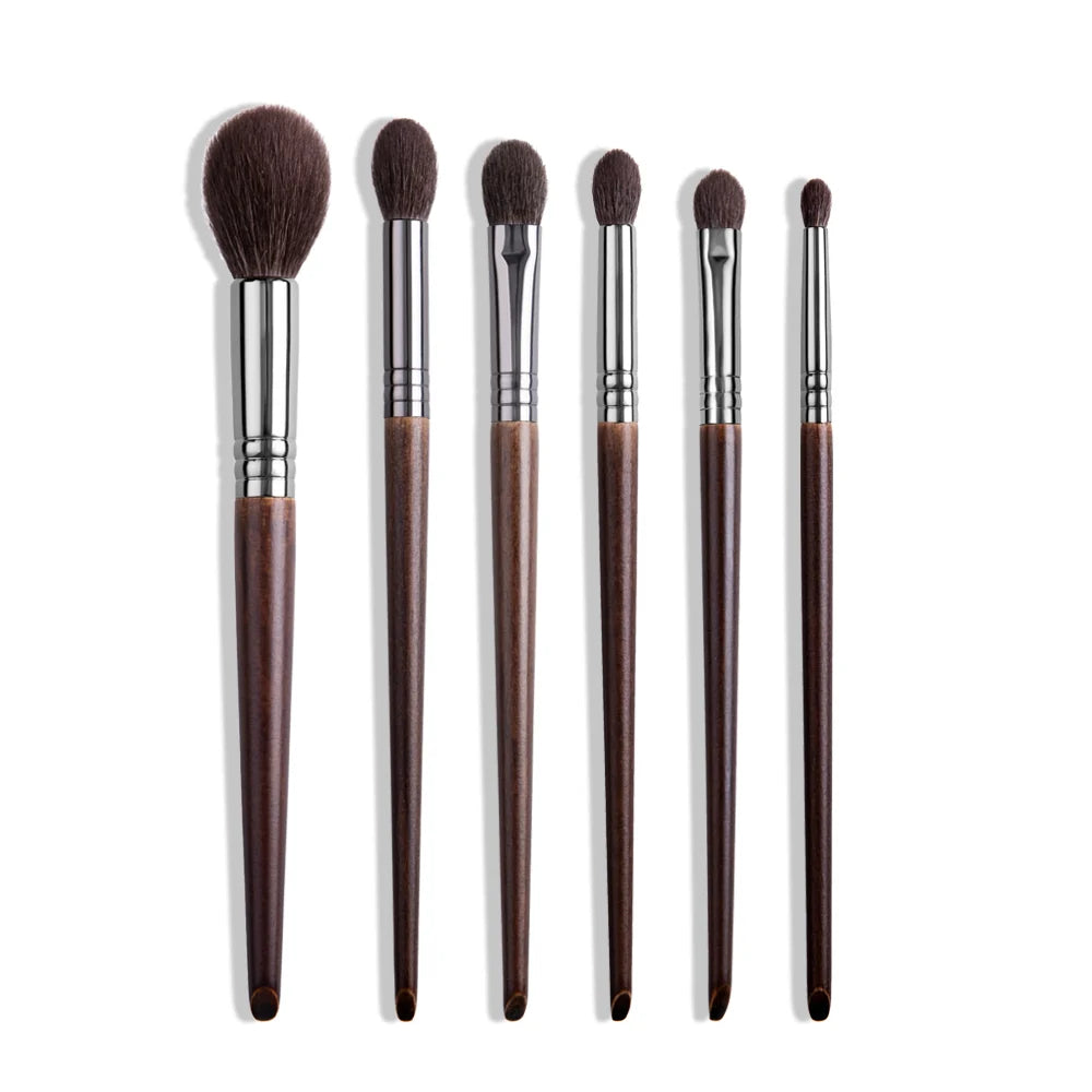 Ensemble de pinceaux de maquillage en poils de chèvre naturels OVW, kit professionnel, pinceaux de maquillage, estompeurs, estompeurs, estompeurs