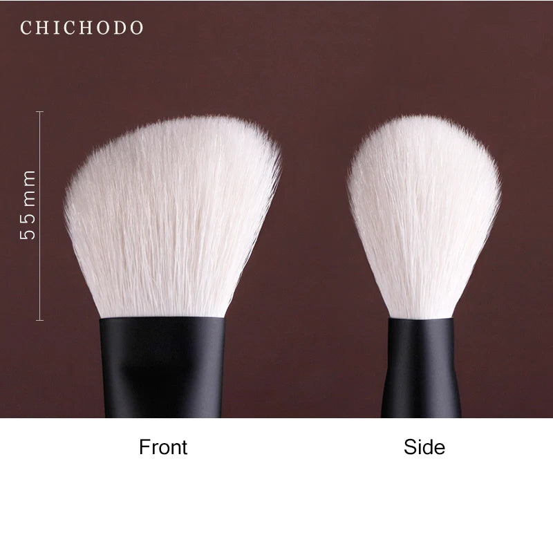 CHICHODO Ink Painting Series Blusher Brush – Goat Hair, High-Quality Makeup Tool - Lylamor.com