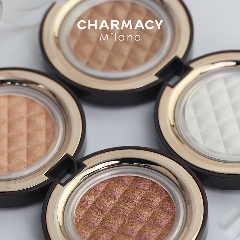 CHARMACY Shimmer Highlighter | Long-Lasting Waterproof Face makeup & Glow