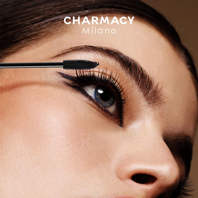 CHARMACY 3D Waterproof Mascara | Quick Dry, Lengthening & Curling