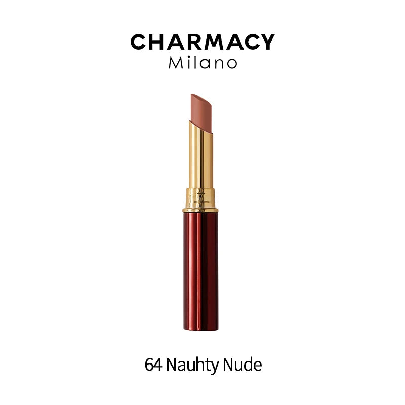 CHARMACY Waterproof Matte Lipstick – 16 Colors, Long-Lasting Velvet Finish - Lylamor.com