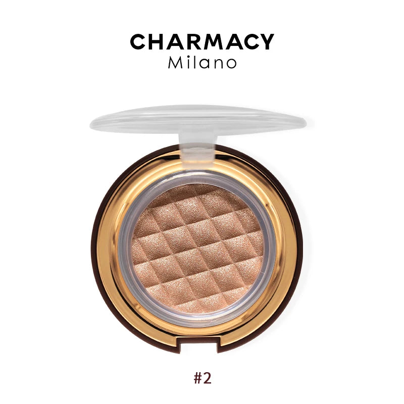 CHARMACY Shimmer Highlighter | Long-Lasting Waterproof Face makeup & Glow