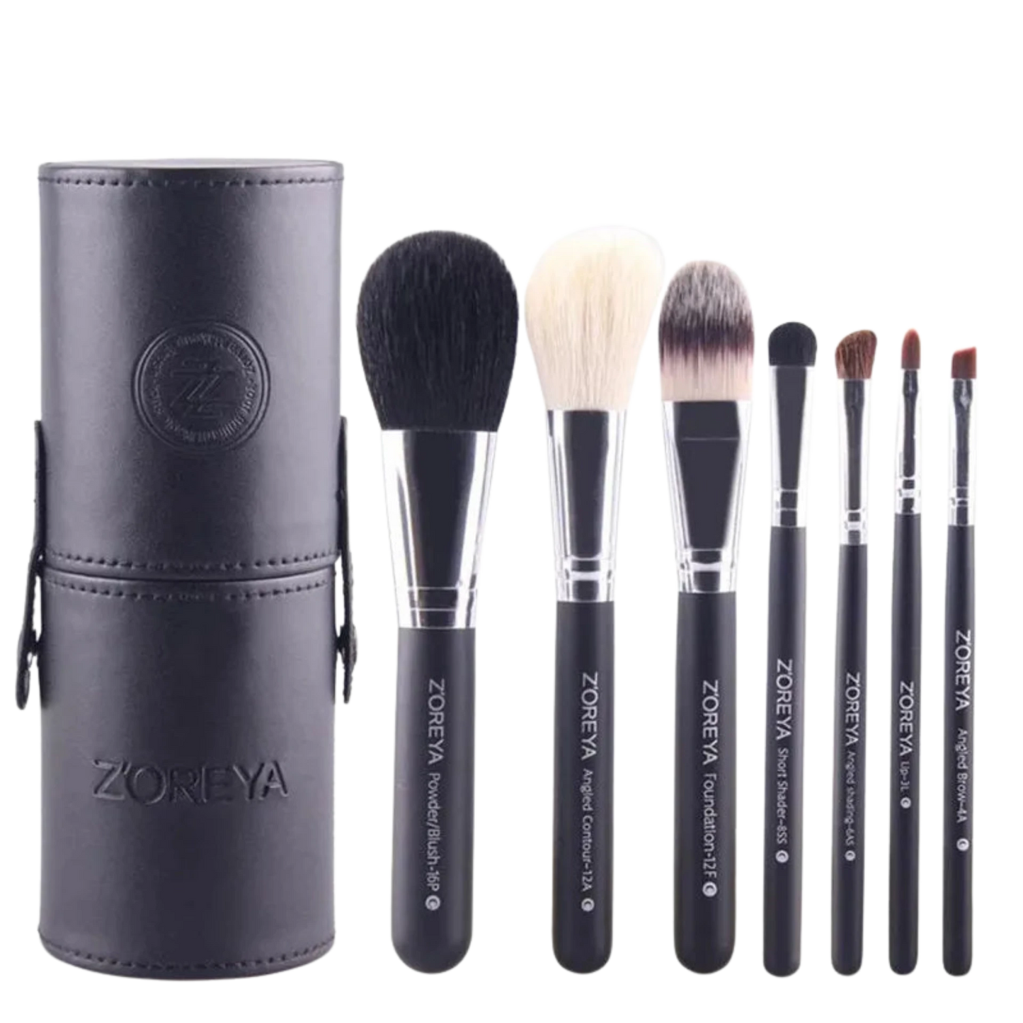 Zoreya 7pcs Natural Goat Hair Brush Tool Set - Lylamor.com