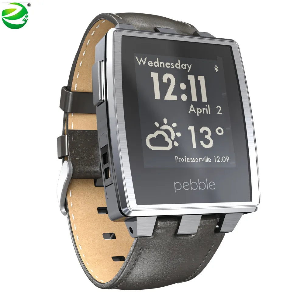 ZycBeautiful for Pebble Steel Multi-Functions Smart Watch for Pebble Sports Watch 5-ATM Waterproof Smart Watch