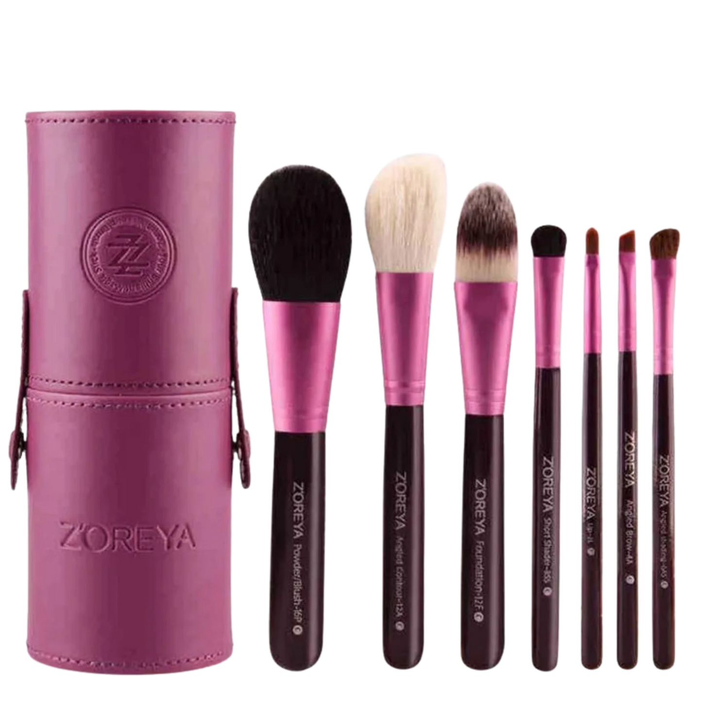 Zoreya 7pcs Natural Goat Hair Brush Tool Set - Lylamor.com