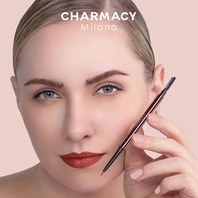 CHARMACY 6-Color Eyebrow Pencil | Long-Lasting Waterproof Brow Definer