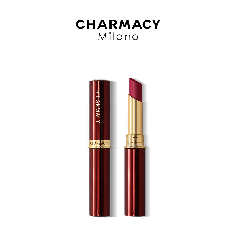 Waterproof Matte Lipstick – Long-Lasting Velvet Finish, Non-Stick Red & Purple Shades