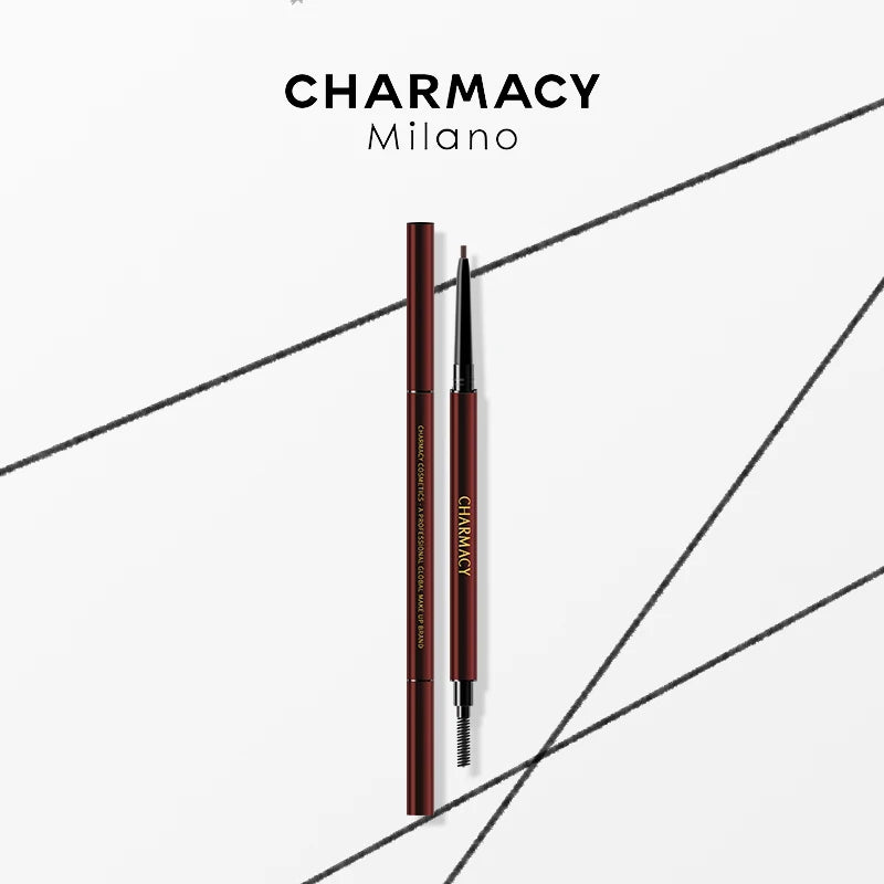 CHARMACY 6-Color Eyebrow Pencil | Long-Lasting Waterproof Brow Definer