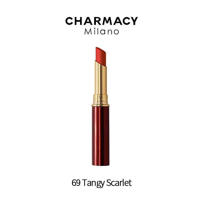CHARMACY Waterproof Matte Lipstick – 16 Colors, Long-Lasting Velvet Finish - Lylamor.com