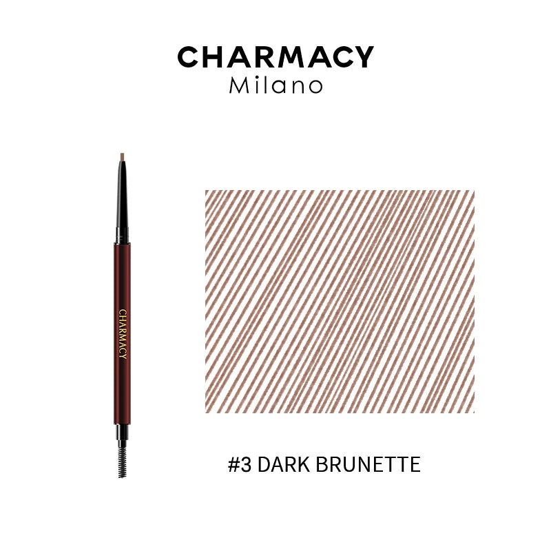 CHARMACY 6-Color Eyebrow Pencil | Long-Lasting Waterproof Brow Definer