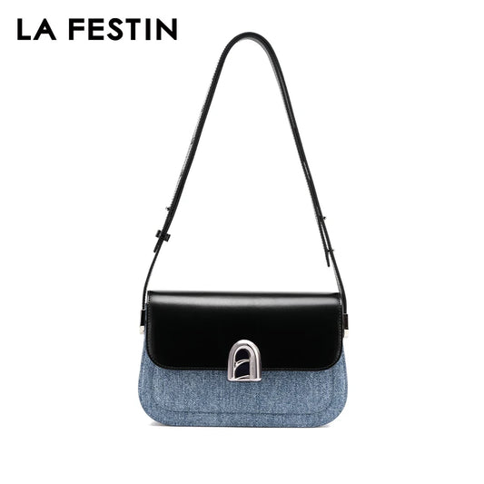 LA FESTIN Ladies Leather Crossbody Shoulder Bag – A-line Door Series - Lylamor.com