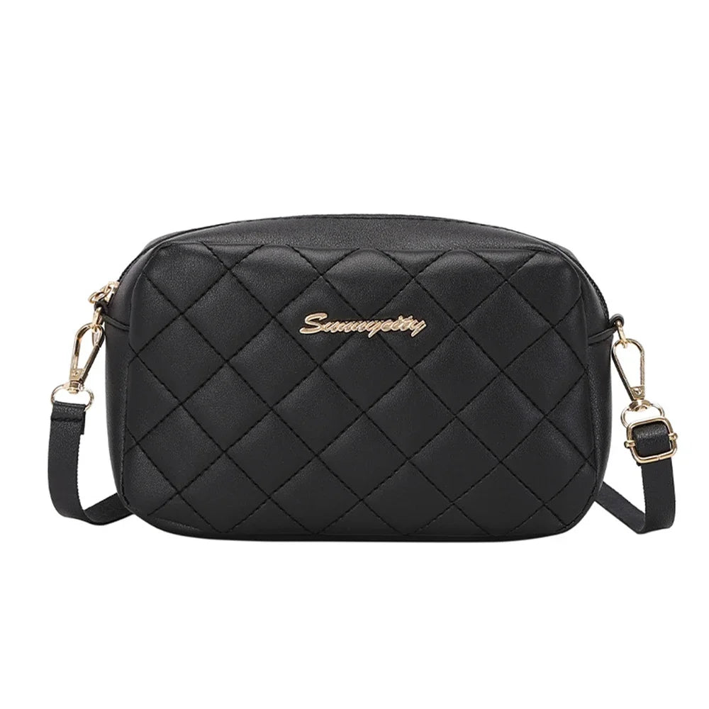 Tassel Embroidered Messenger Bag – Stylish Crossbody Shoulder Bag for Women