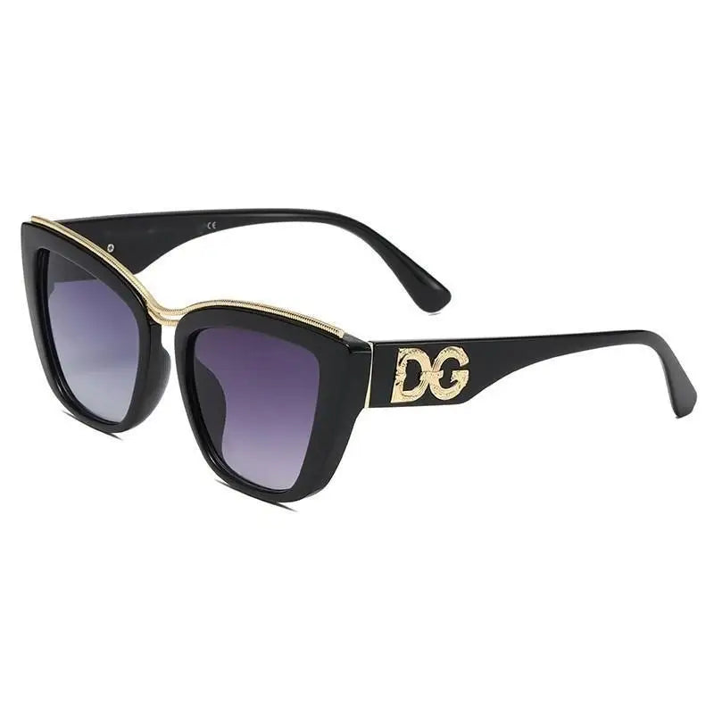 Hot Selling Large Frame European And American Style Women'S Sunglasses Advanced Sense Retro Sunglasses Woman Gifts Wholesale