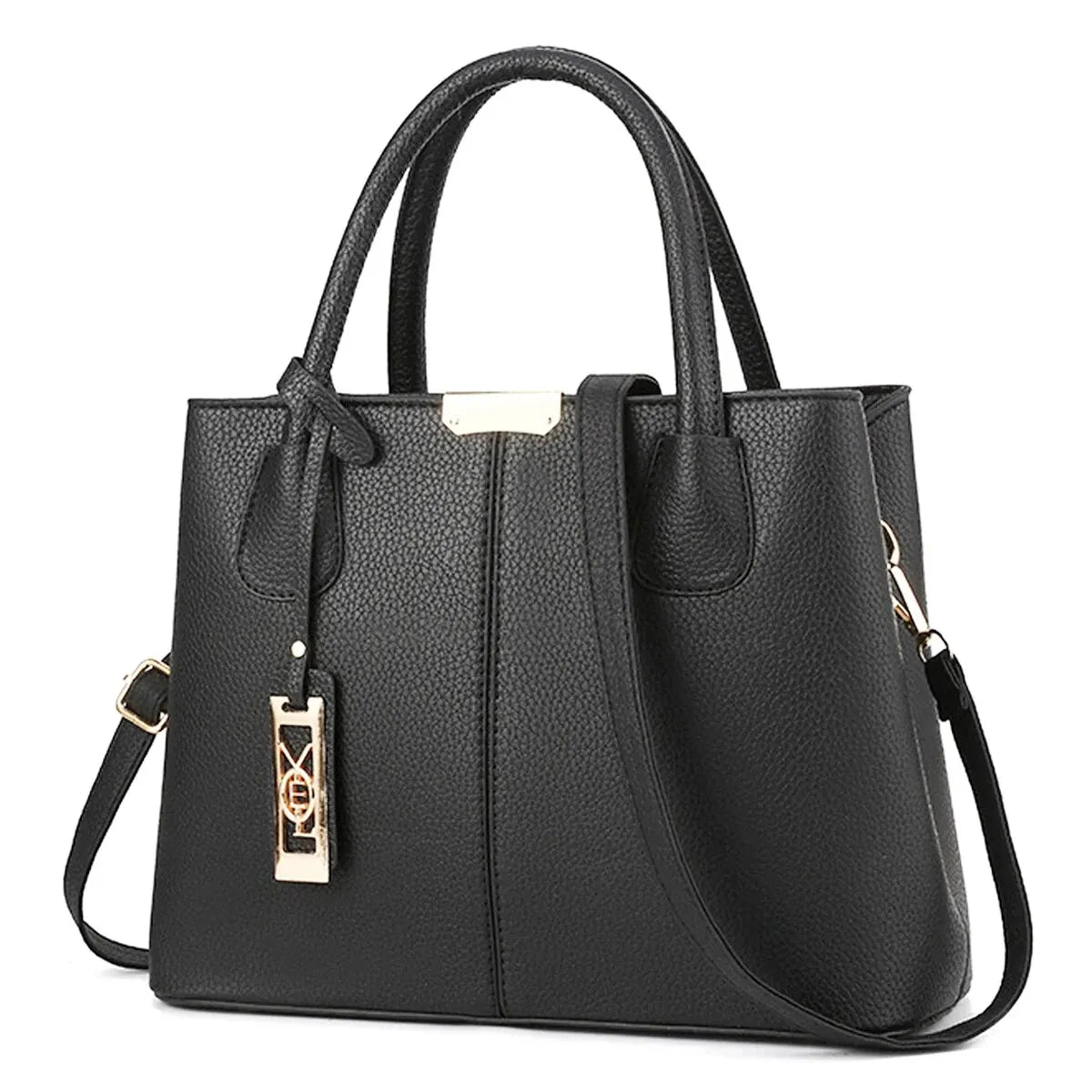 Leather Handbag for Women with Zipper Closure - Lylamor.com
