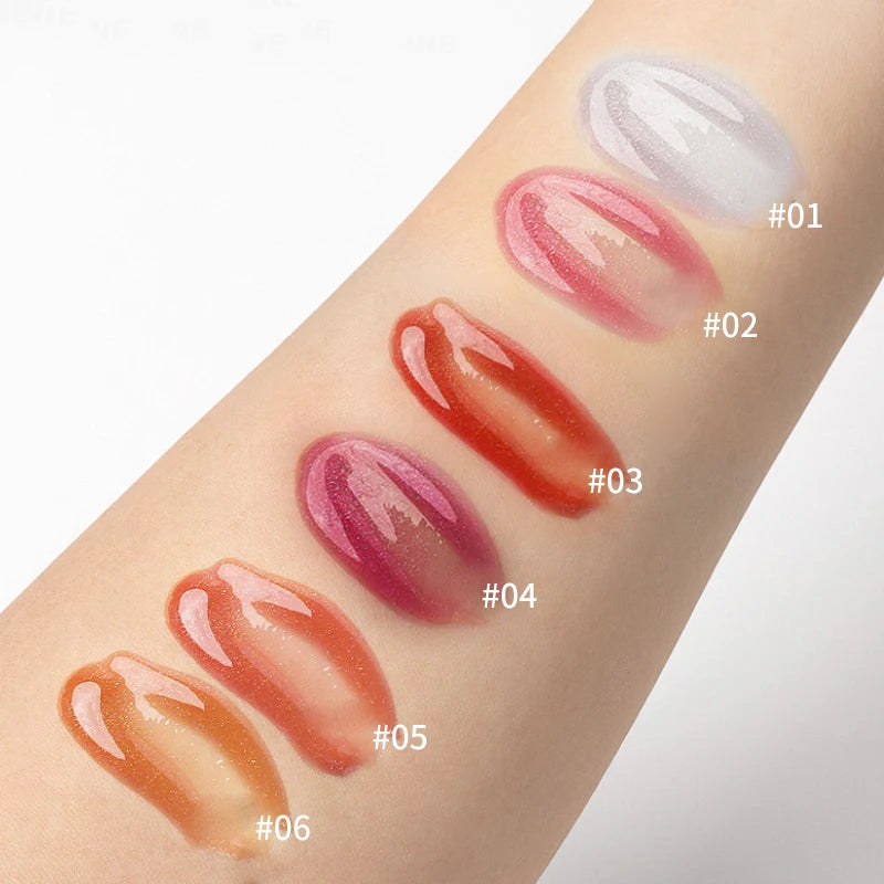 Coffret 6 huiles à lèvres en gelée MAGIC CASA – Gloss repulpant et hydratant