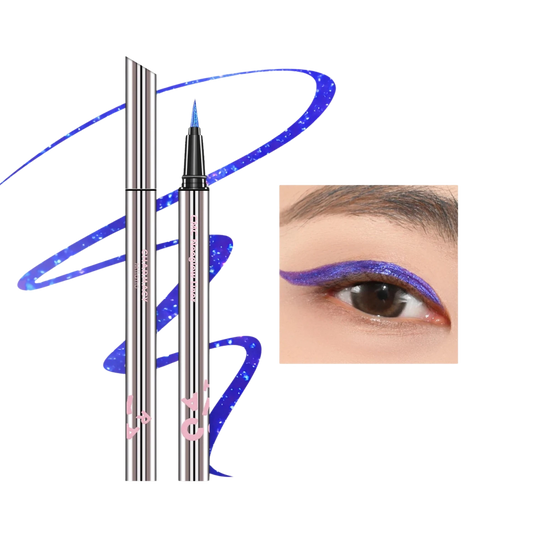 CHARMACY Glitter Liquid Eyeliner – Quick Dry, Waterproof, Long-lasting Chameleon Colors - Lylamor.com