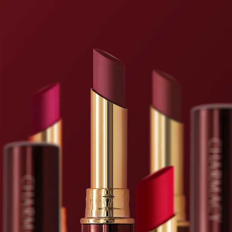 CHARMACY Long Lasting Waterproof Matte Nude Lipstick – Velvet Luxury Easy to Wear Lip Stick for Women - Lylamor.com