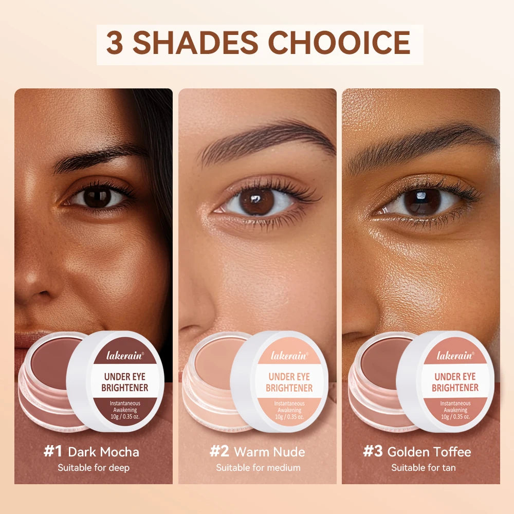Eye Concealer And Brightening Cream Covers Dark Circles And Bags Under Eyes Brightens Nourishes Eyes Korean Girls Eye Cosmetics - Lylamor.com