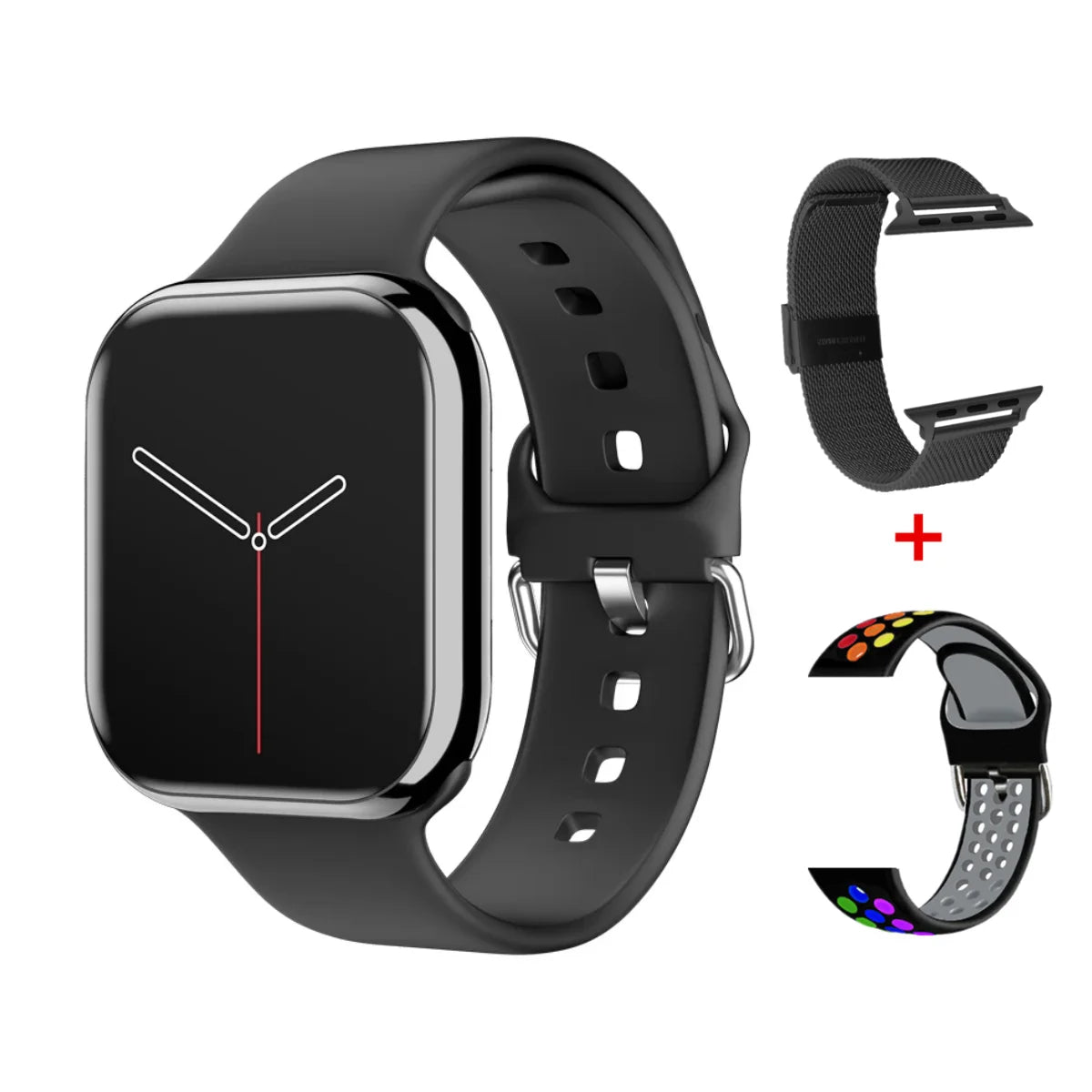 App GPS Watch 10 Smart Watch NFC Men HD AMOLED Memory Music 3D Surround Bluetooth Call Waterproof Smartwatch Woman