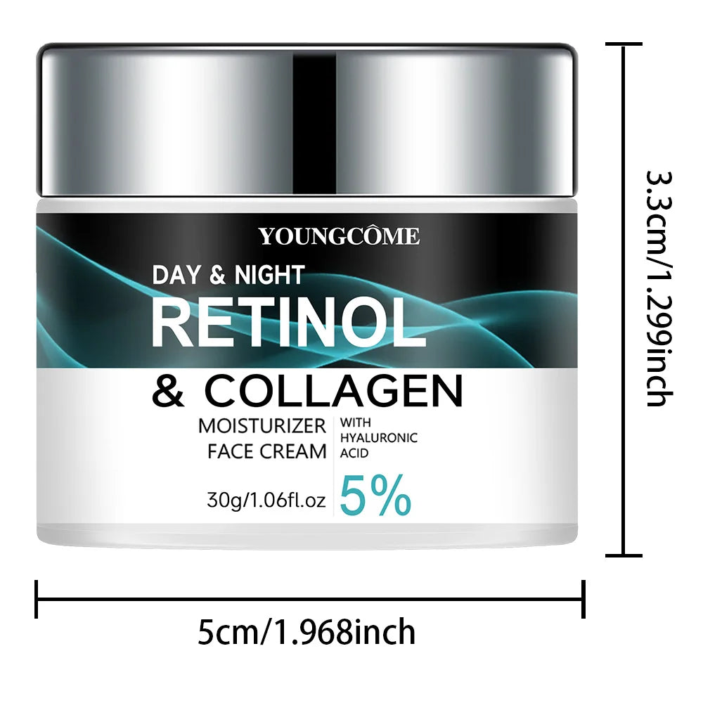 YOUNGCOME Retinol Cream - Improves Skin Elasticity, Texture & Moisture Lock