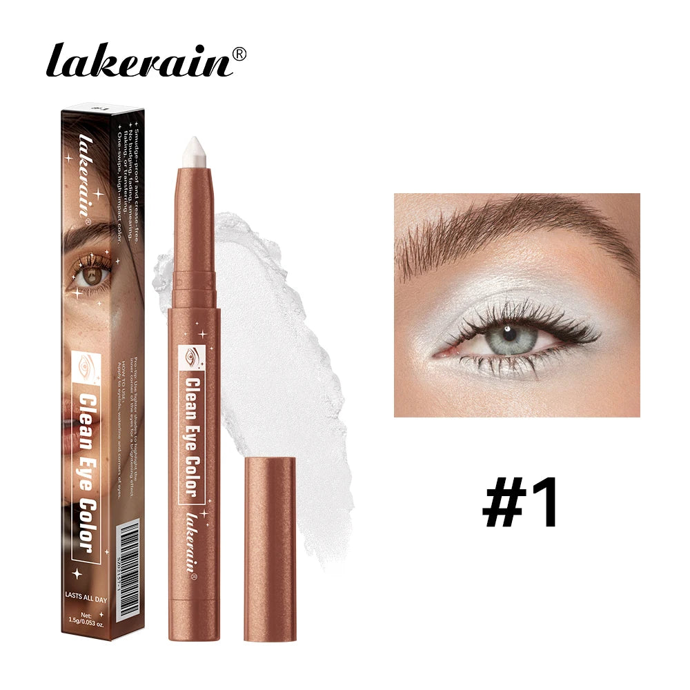Shimmering Eyeshadow Highlight Stick – Glitter White Pencil for Bright Eyes - Lylamor.com