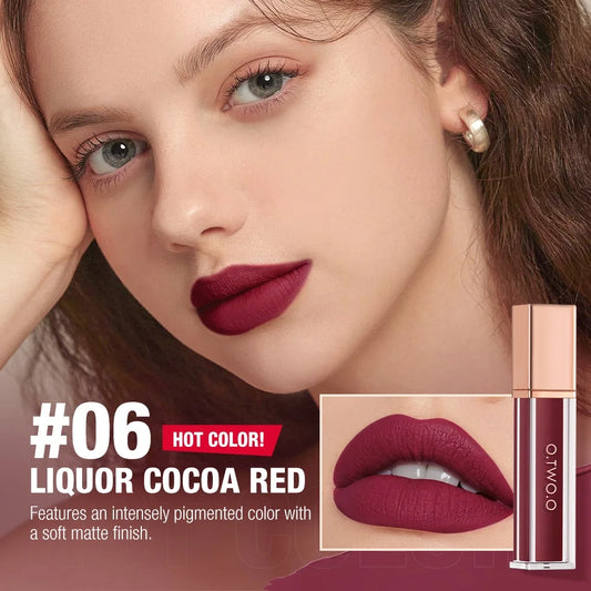 Liquid Matte Lipstick – 12 Colors Waterproof Long-Lasting Lip Glaze - Lylamor.com