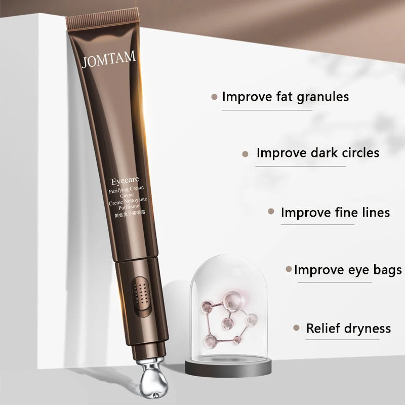 Gold Caviar Electric Vibration Massage Eye cream Moisturizing and antioxidant Improve fine lines, eye bags and dark circles