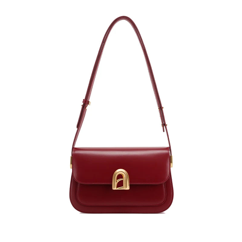 LA FESTIN Ladies Leather Crossbody Shoulder Bag – A-line Door Series - Lylamor.com