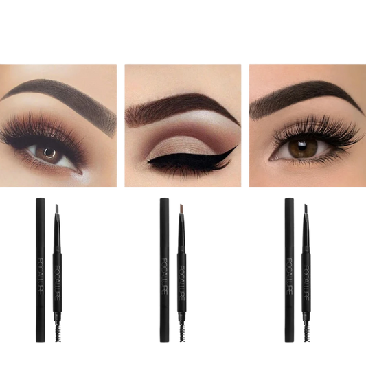 Focallure 3-Color Eyebrow Pencil Precise Long-Lasting Waterproof Eyeliner for Blonde and Brown Eyebrows - Lylamor.com
