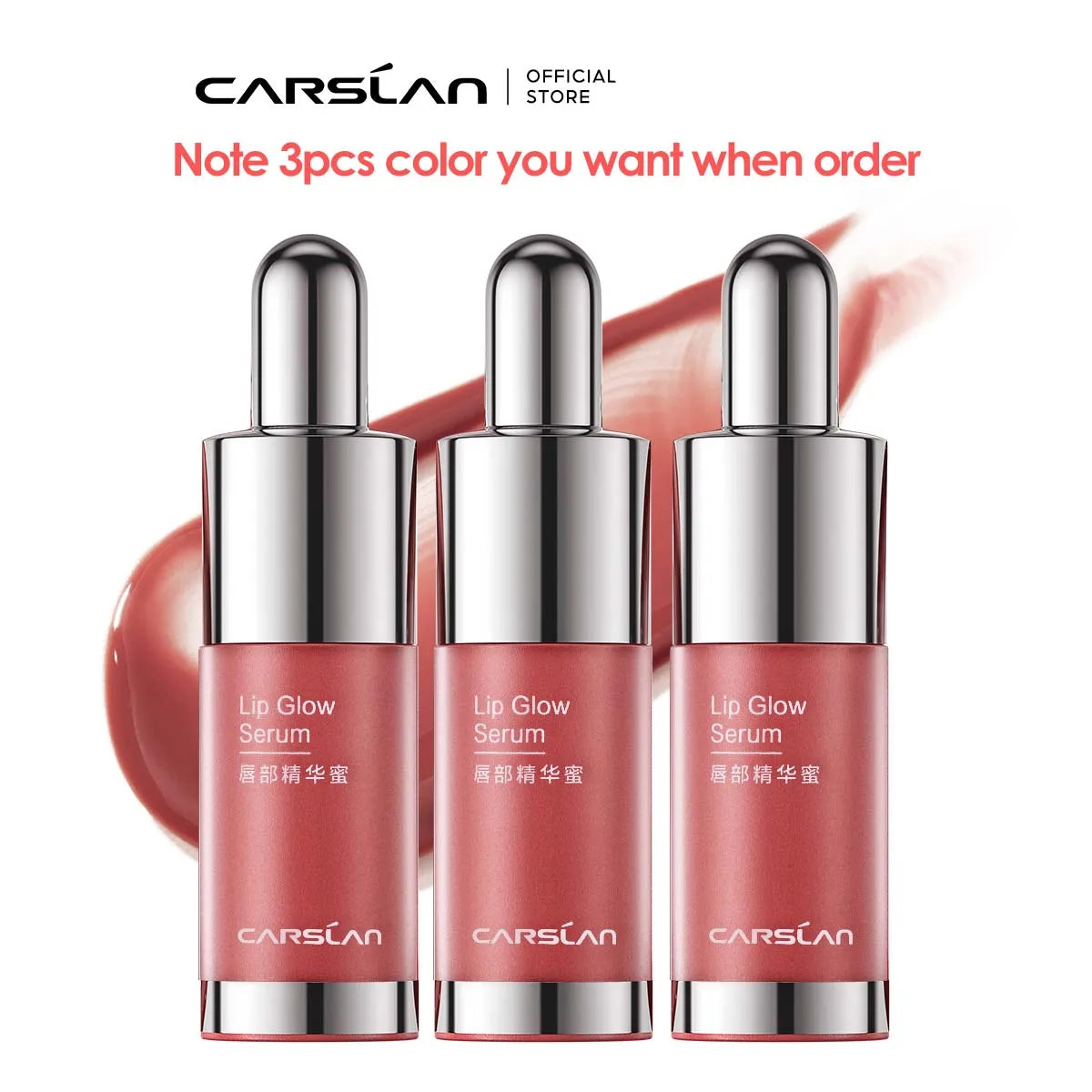 CARSLAN Lip Glow – Hydrating Plumping Lip Gloss Tint with Lip-Moisturizing Care - Lylamor.com
