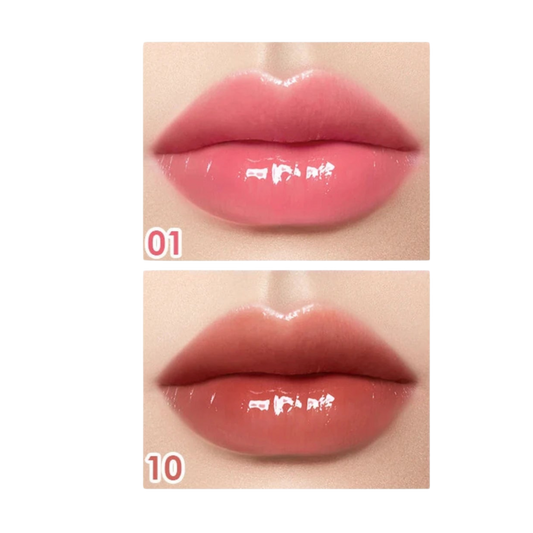 CARSLAN Color Lip Balm Flower Essence Moisturizing Lip Tint Gloss Plumper Lip Care - Lylamor.com