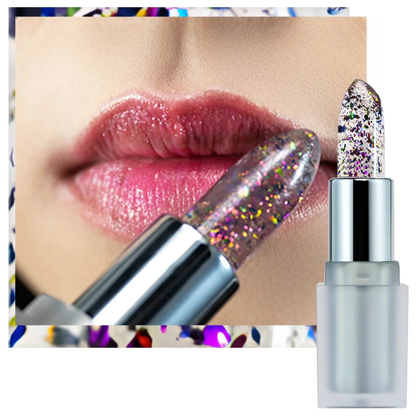 Magicolor Star Glow Lipstick – 6 Colors, PH Color-Changing Lip Gloss for Moisturized Radiant Lips