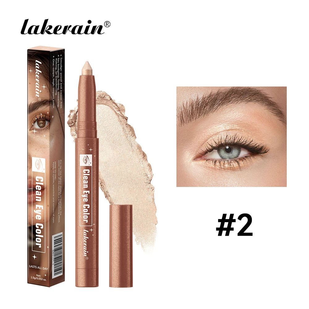 Shimmering Eyeshadow Highlight Stick – Glitter White Pencil for Bright Eyes - Lylamor.com
