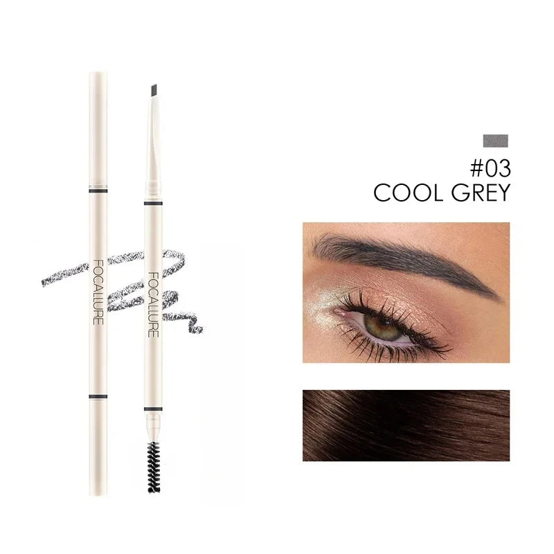 FOCALLURE Ultra-Fine Eyebrow Pencil – Waterproof, Long-lasting Brow Enhancer Pen - Lylamor.com