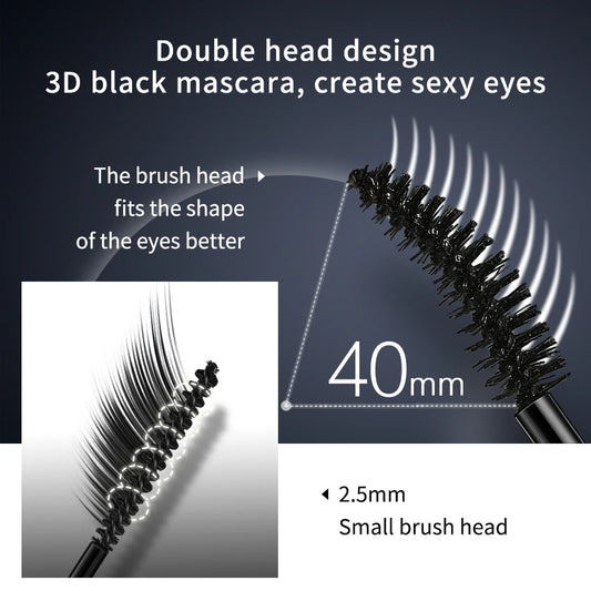 CARSLAN Dual Head 3D Mascara – Curling, Lengthening & Waterproof - Lylamor.com