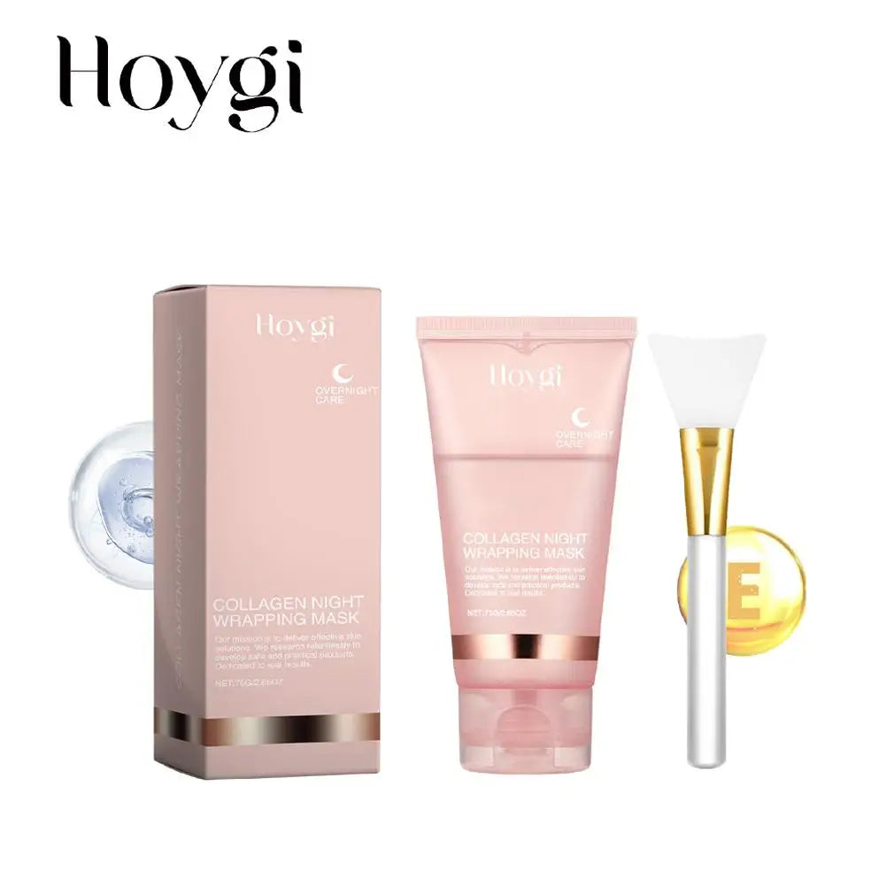 Korean Collagen Overnight Mask - Hydrating Peel-Off Facial Treatment (75ml)