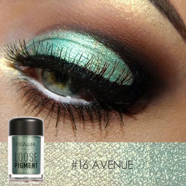 FOCALLURE 18 Colors Glitter Eyeshadow Palette – Waterproof Shimmer, Matte & Metallic Eye Makeup for Women - Lylamor.com