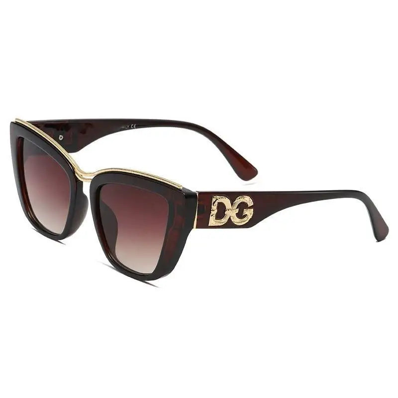 Hot Selling Large Frame European And American Style Women'S Sunglasses Advanced Sense Retro Sunglasses Woman Gifts Wholesale