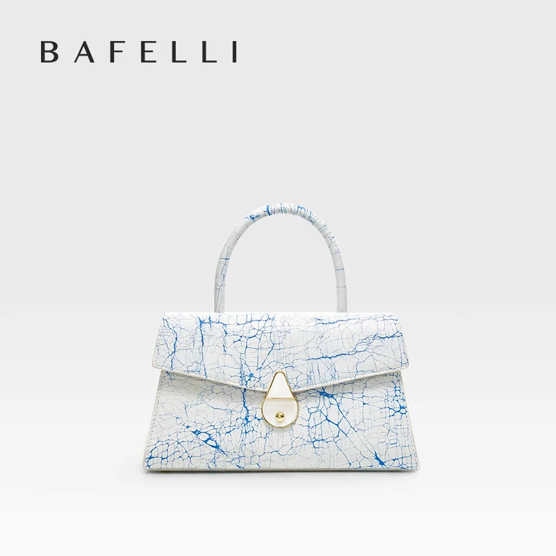 BAFELLI Luxury Leather Handbag – Women’s Designer Shoulder & Handheld Purse - Lylamor.com