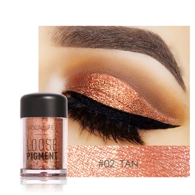 FOCALLURE 18 Colors Glitter Eyeshadow Palette – Waterproof Shimmer, Matte & Metallic Eye Makeup for Women - Lylamor.com