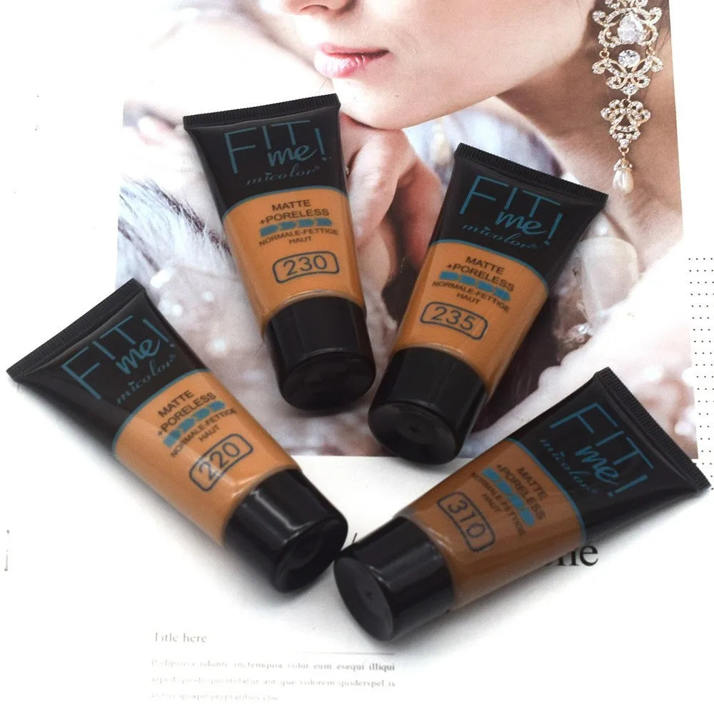 Black Skin makeup Foundation Full Coverage Foundation for Black Women Oily Dry Skin Concealer One Primer Face base de maquillaje