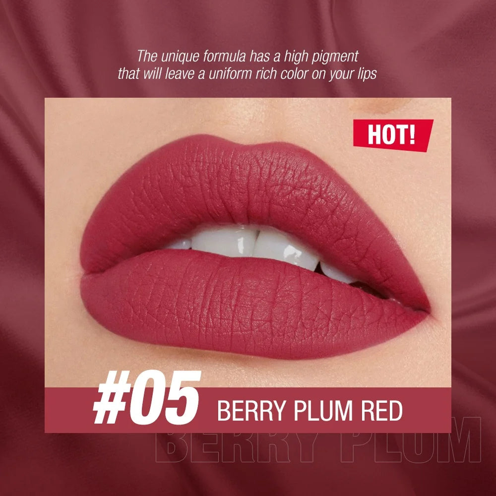 Liquid Matte Lipstick – 12 Colors Waterproof Long-Lasting Lip Glaze